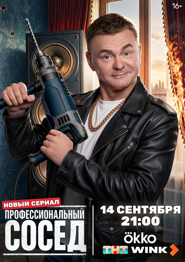 Профессиональный сосед - постер